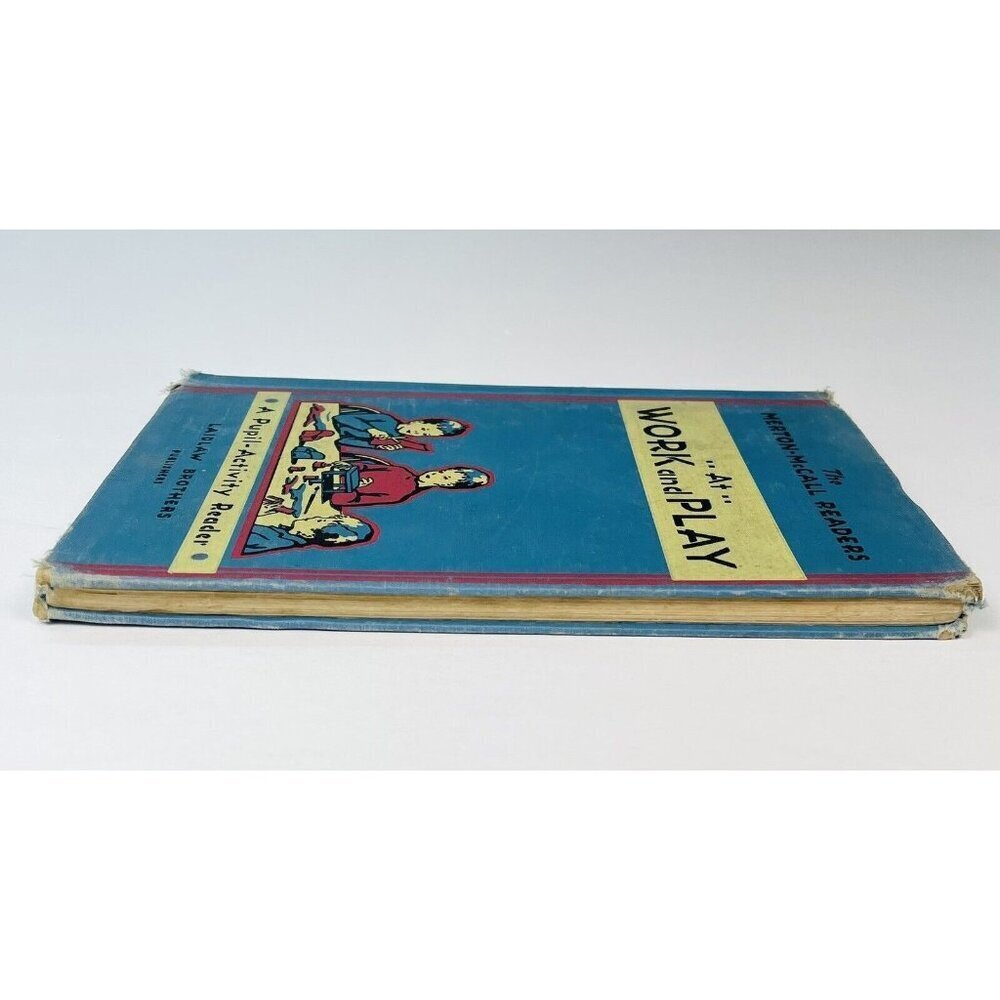 At Work And Play Merton-McCall Pupil Activity Reader School Book 1937 Hardcover - Picture 9 of 10